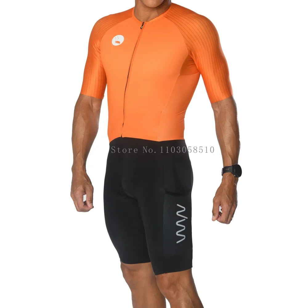 Cycling Gear Brands - ชุดไตรกีฬา Wyn Republic สำหรับผู้ชาย ชุดปั่นจักรยานแขนสั้น แห้งเร็ว