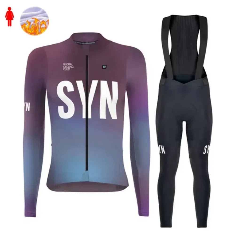 SYN ชุดเสื้อปั่นจักรยานผ้าฟลีซ - Cycling Gear Jersey บทวิจารณ์และราคา