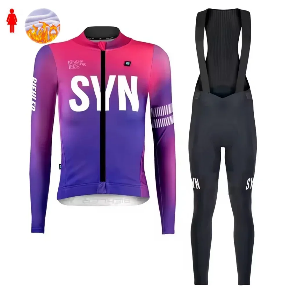 SYN ชุดเสื้อปั่นจักรยานผ้าฟลีซ - Cycling Gear Jersey บทวิจารณ์และราคา