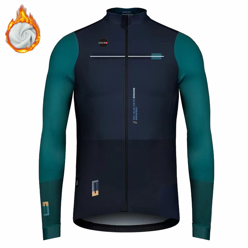 ฤดูหนาวขี่จักรยานผู้ชายแขนยาว  - Cycling Gear Brands บทวิจารณ์และราคา